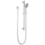 Universal Showering Components 1.75 GPM Multi Function Hand Shower Package - Includes Slide Bar, Hose, and Wall Supply