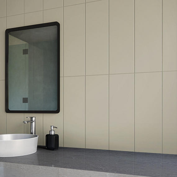 Color Wheel Classic Matte Architectural Gray Rectangle 3X6 Matte