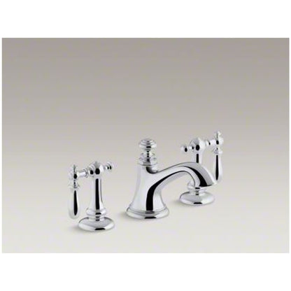 Artifacts 1.2 GPM Widespread Bathroom Faucet with Clicker Drain Assembly - Less Handles