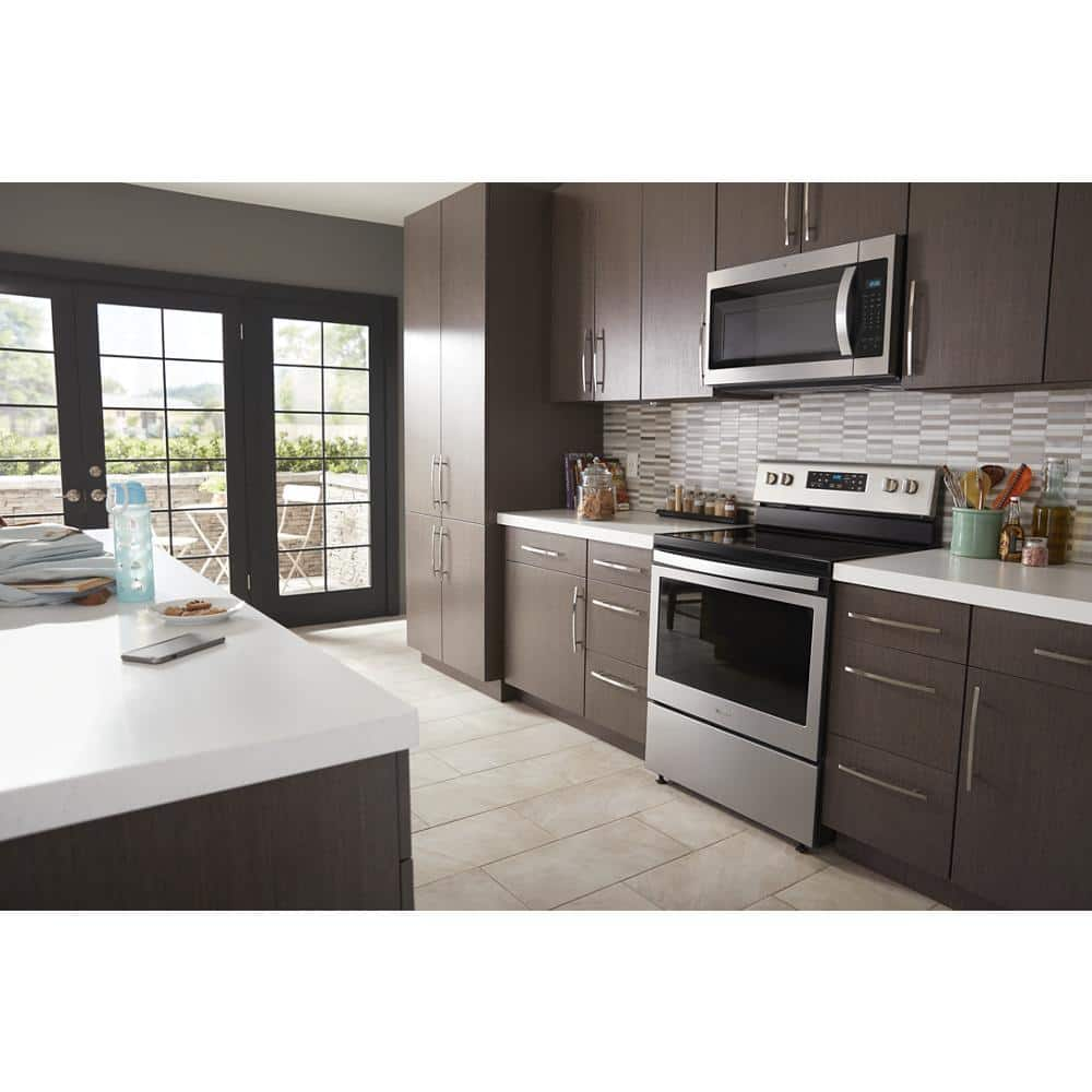 1.7 cu. ft. Over the Range Microwave in Stainless Steel with Electronic Touch Controls