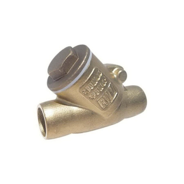 Swing Check Valve, 1-1/4 in, C, Brass
