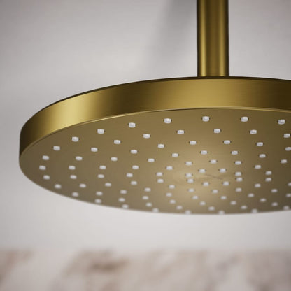 Awaken Round 10" Single Function 1.75 GPM Rainhead with MasterClean Sprayface