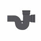 Service Weight Running Trap, 6 x 4 in, Spigot x Hub, Cast Iron