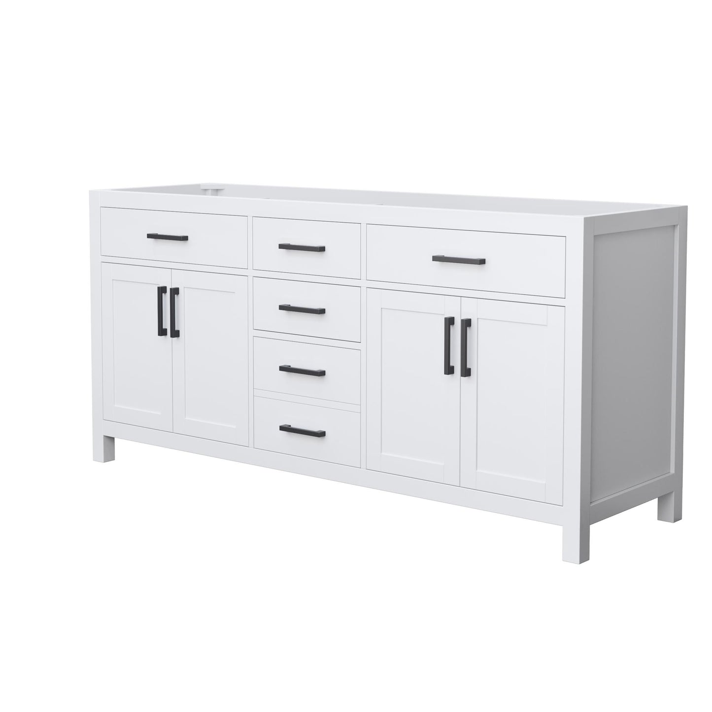 Beckett Double Bathroom Vanity - 71W x 34.25H x 21.5D