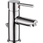 Modern Single Hole Bathroom Faucet with Pop-Up Drain Assembly 1.2gpm - Includes Limited Lifetime Warranty