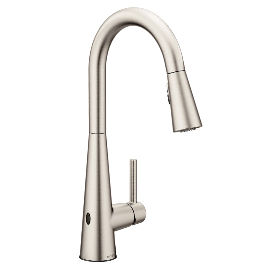 Sleek 1.5 GPM Single Hole Pull Down Kitchen Faucet with MotionSense