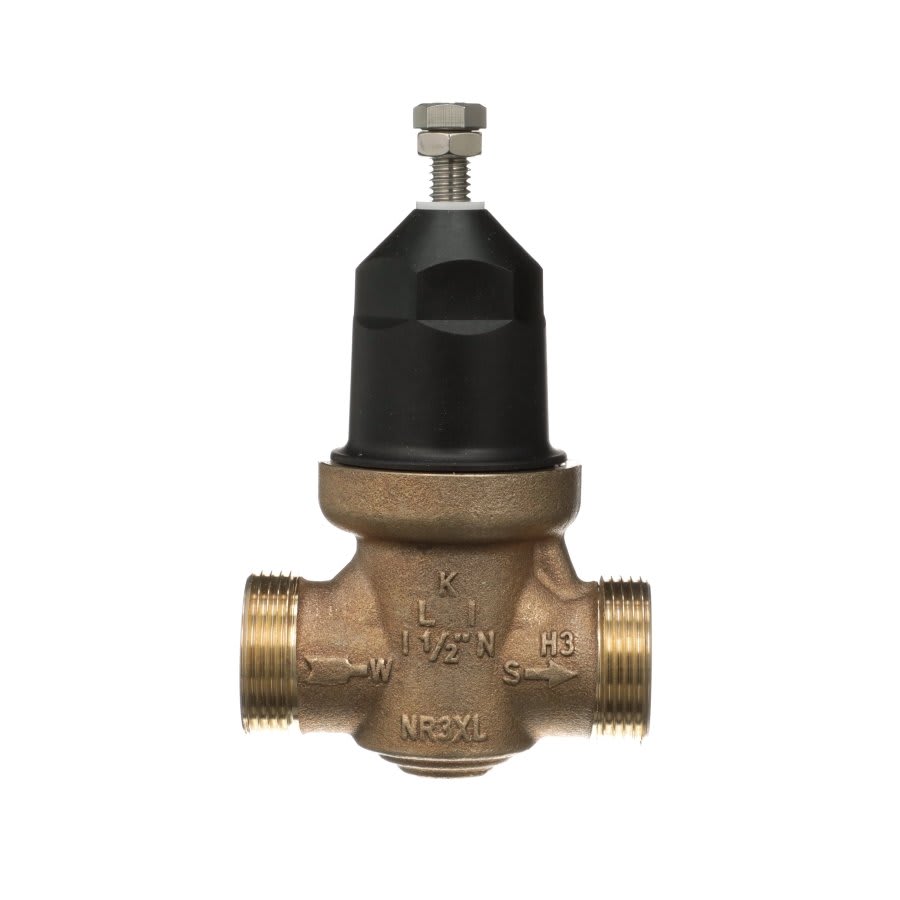 Pressure Reducing Valve, 1/2 in, Union FNPT x Union C, Bronze