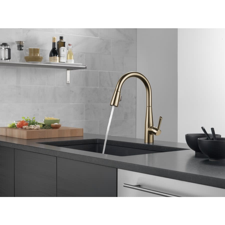 Essa Pull-Down Kitchen Faucet with Magnetic Docking Spray Head - Includes Lifetime Warranty