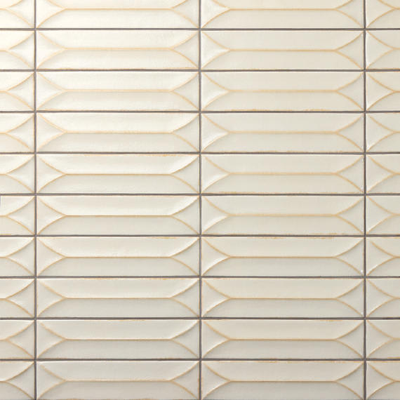 Terramater Vanilla Rectangle, Wave Crest 3.5X15 Glossy
