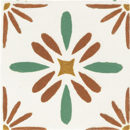 Cotto Revival Valencia Square, Handcrafted 4X4 Glossy