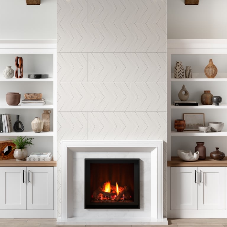 SYNERGY CHEVRON WHITE 16X47