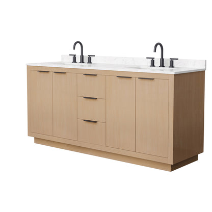 Maroni Double Bathroom Vanity - 72W x 33.75H x 22D