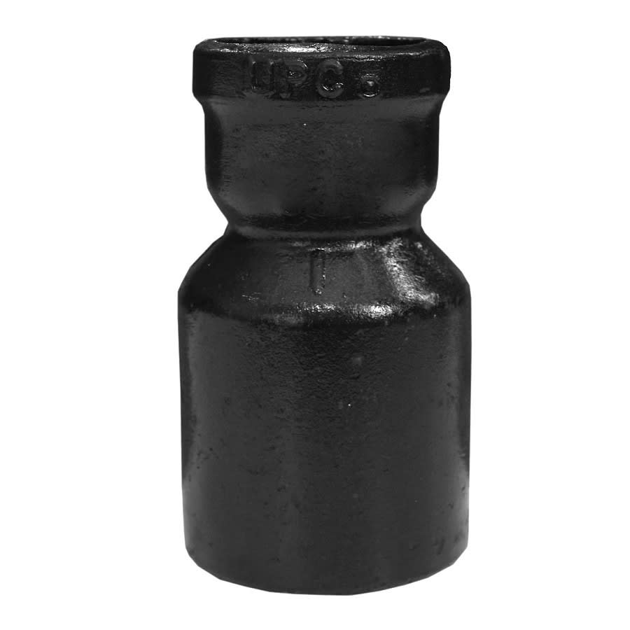 Service Weight Reducer, 4 x 3 in, Spigot x Hub, Cast Iron