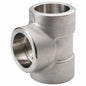 Tee, 1/2 in, Socket Weld, 316/316L Stainless Steel, 3000 lb