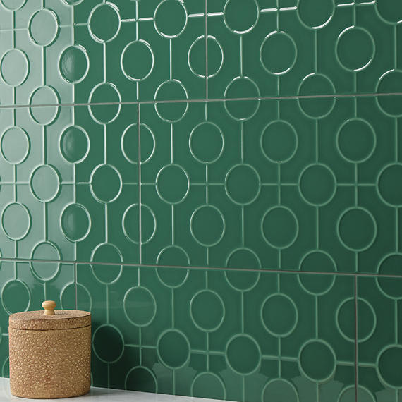 Luminique Juniper Rectangle, Weave 12X24 Glossy