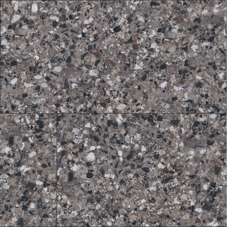 MILZETTI PEBBLE DARK PL 24X47