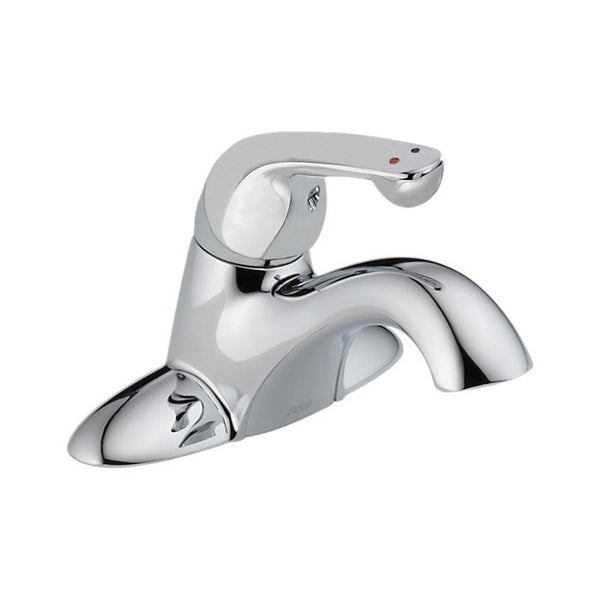 HDF® Centerset Lavatory Faucet, ADA, 1 Handle, 2-Hole, 0.5 gpm, Chrome