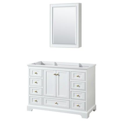 Deborah Single Bathroom Vanity - 47.25W x 34.25H x 21.5D