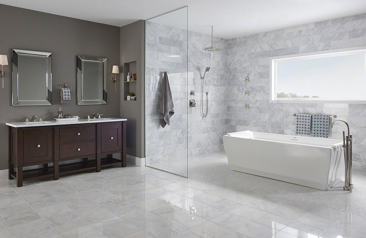 Arabescato Carrara Subway Tile