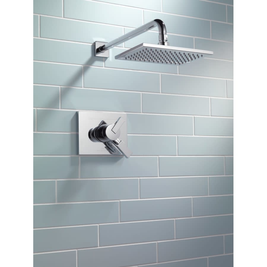 Vero Monitor 17 Series Dual Function 1.75 GPM Pressure Balanced Shower Only with Integrated Volume Control - Less Rough-In Valve