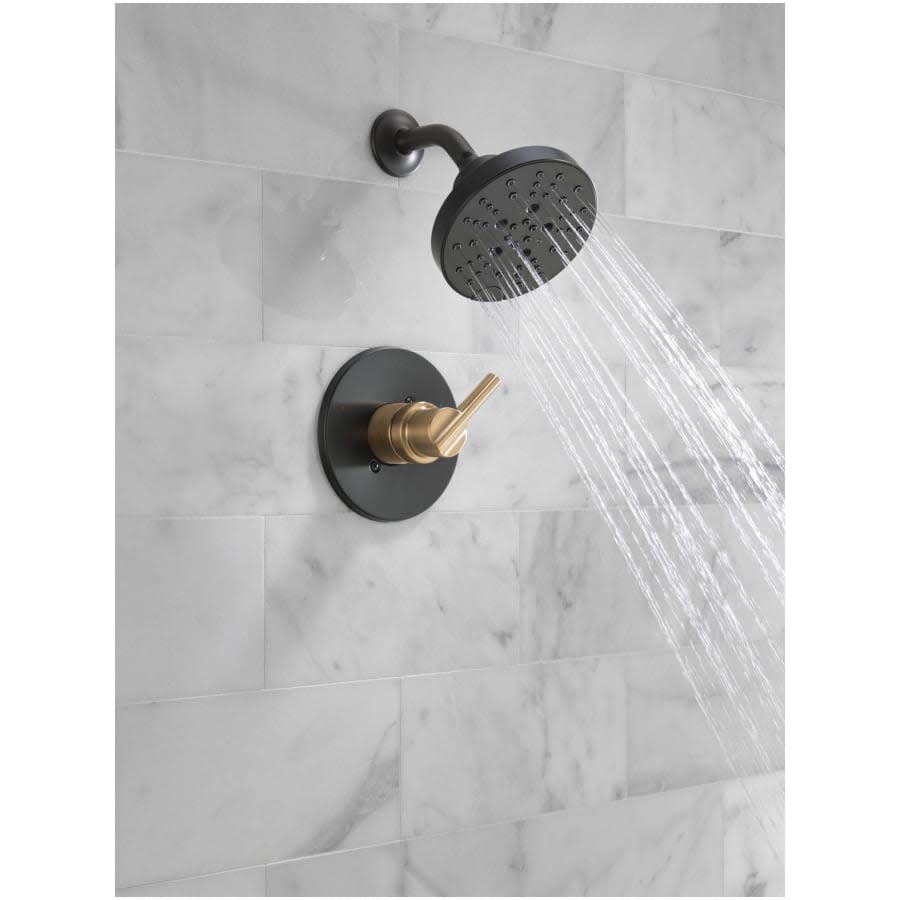 Nicoli Single Function Pressure Balanced Shower Only with Included Rough-In Valve