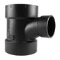 DWV Sanitary Tee, 3 x 1-1/2 in, Hub, ABS