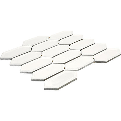 Luminique Arctic White Picket 2X5 Glossy