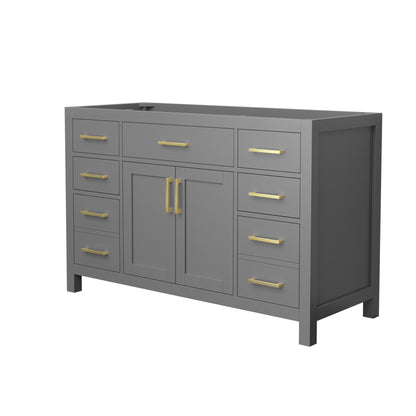 Beckett Single Bathroom Vanity - 53W x 34.25H x 21.5D