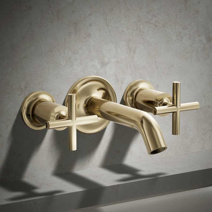 Purist Deck or Wall Mounted Cross Handles for Tub Faucet