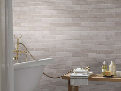 Brickstone IVORY PORCELAIN TILE
