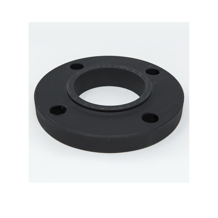 Raised Face Flange, 1-1/2 in, Slip On, 5 in OD, 4 Bolt Holes, 150 lb, Carbon Steel