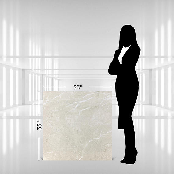 Vanserra Platinum Square 33X33 Polished