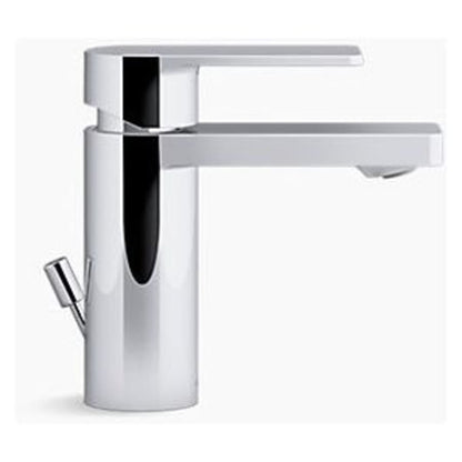 Parallel 1.2 GPM Single Hole Bathroom Faucet with Pop-Up Drain Assembly