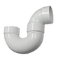 P-Trap, 6 in, Hub, DWV, PVC