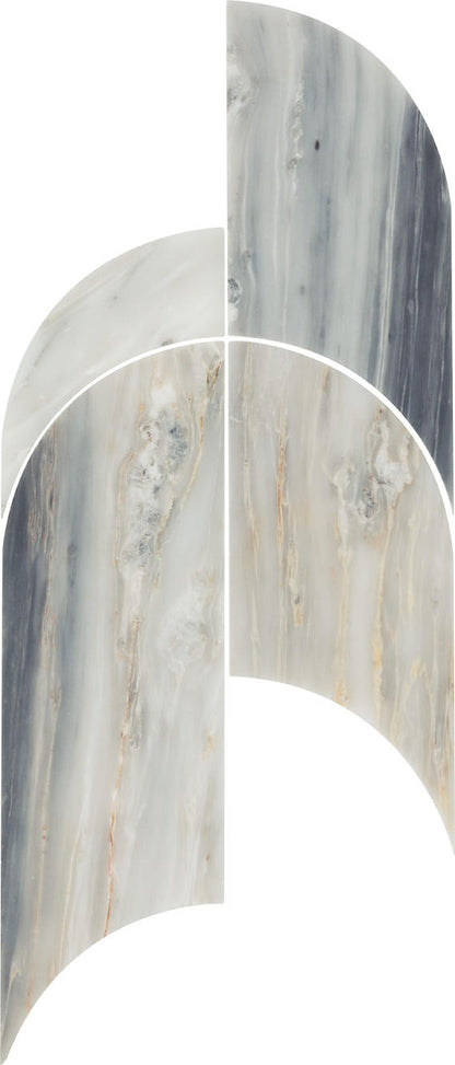 Natural Hues Azure Rectangle 6X12 Matte