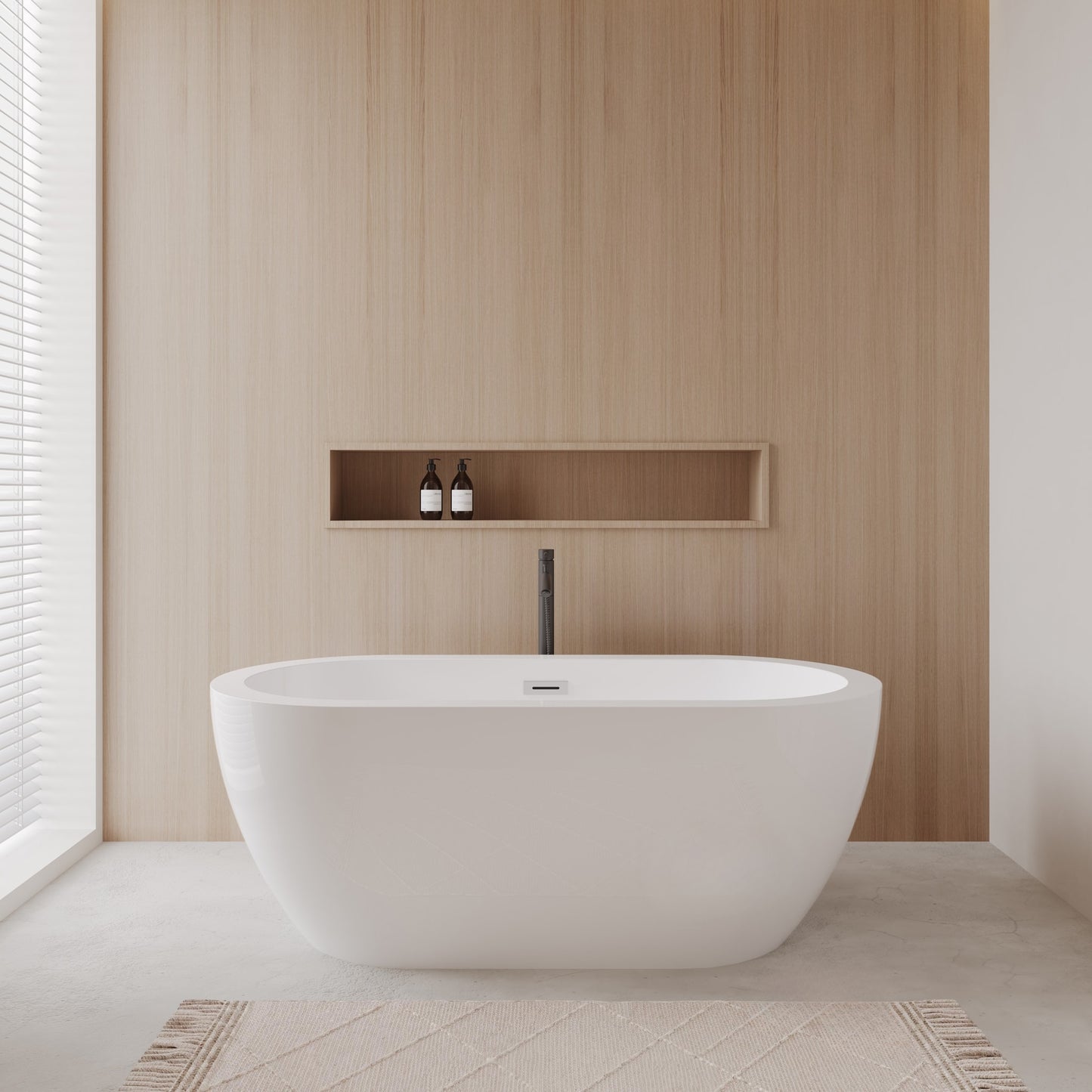 Soho Freestanding Bathtub - 59.75W x 23H x 29.25D