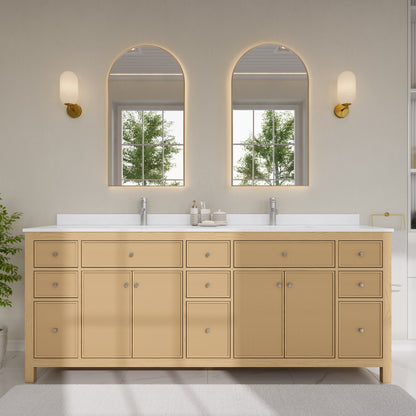 Pendry Double Bathroom Vanity - 84W x 35H x 22D