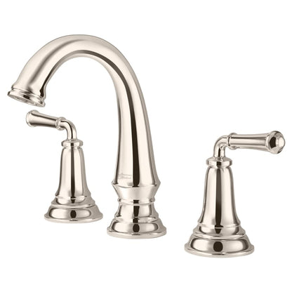 Delancey 1.2 GPM Widespread Bathroom Faucet with Lever Handles and Pop-Up Drain Assembly