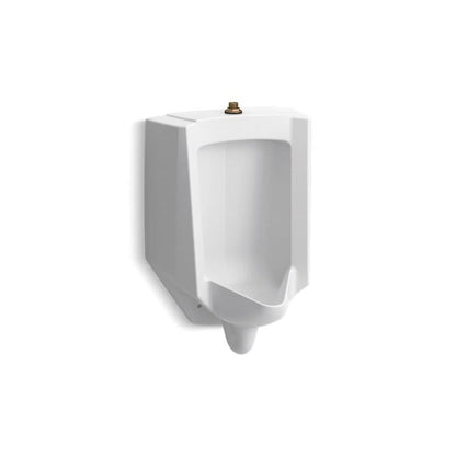 Bardon™ Flat Back Urinal, ADA, Top Spud, 0.125/1 gpf, White