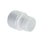 Lead Free Lay Flat Plug, 4 in, Insert, PVC
