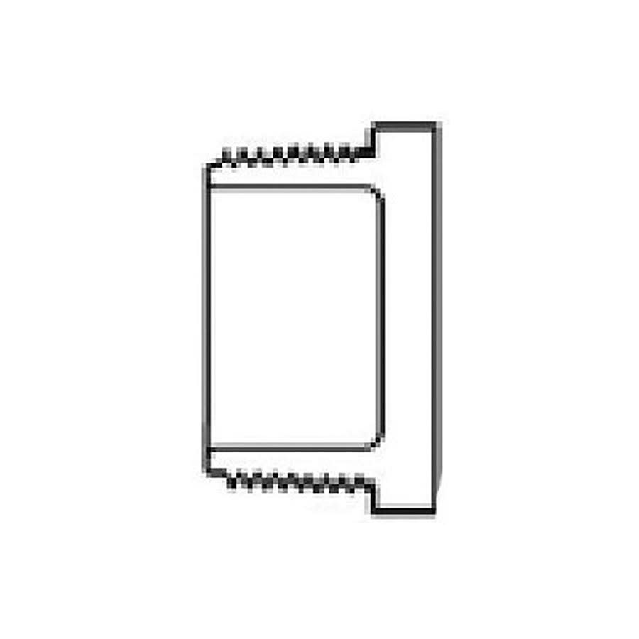 Plug, 4 in, MNPT, SCH 40/STD, PVC