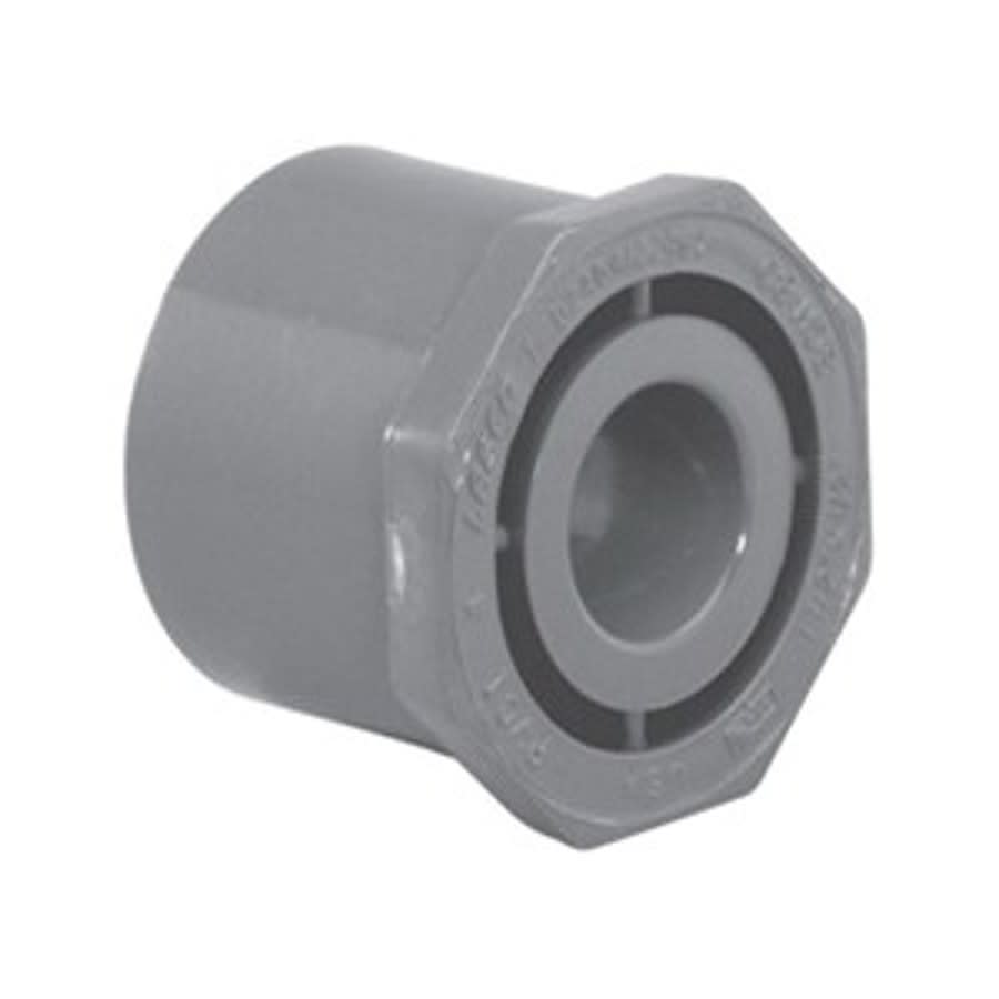 Bushing, 4 x 2-1/2 in, Spigot x Socket, SCH 80/XH, PVC