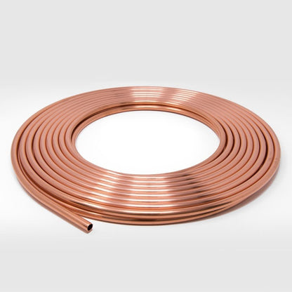 ACR Copper Refer Tubing, 1/2 in OD, 50 ft L, Coil