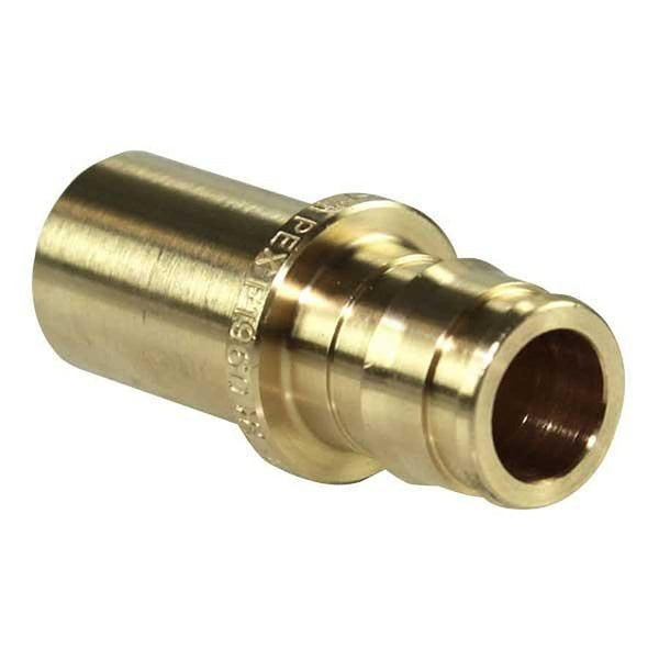 Adapter, 3/4 x 1/2 in, Expansion PEX x C, Brass