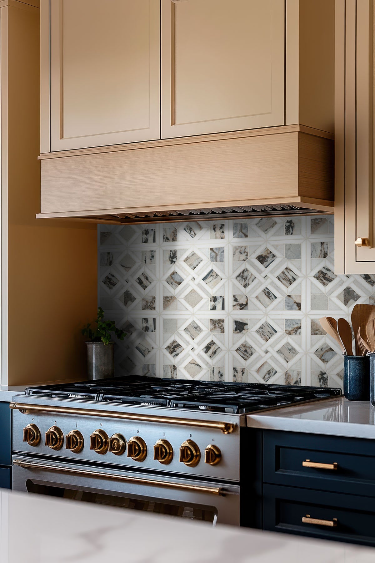 Tessere Pattern Polished