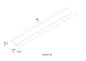 Cove Crown Moulding - - 2 5/8"W x 96"H x 1/2"D