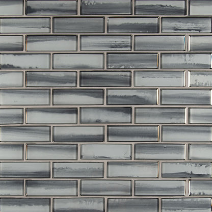 Ombre Grigia Glass Tile