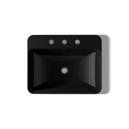 Vox 22" Vessel / Drop In Sink with Overflow