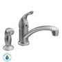 Chateau Single Handle Kitchen Faucet with Side Spray