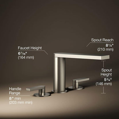 Composed Deck Mounted Roman Tub Filler